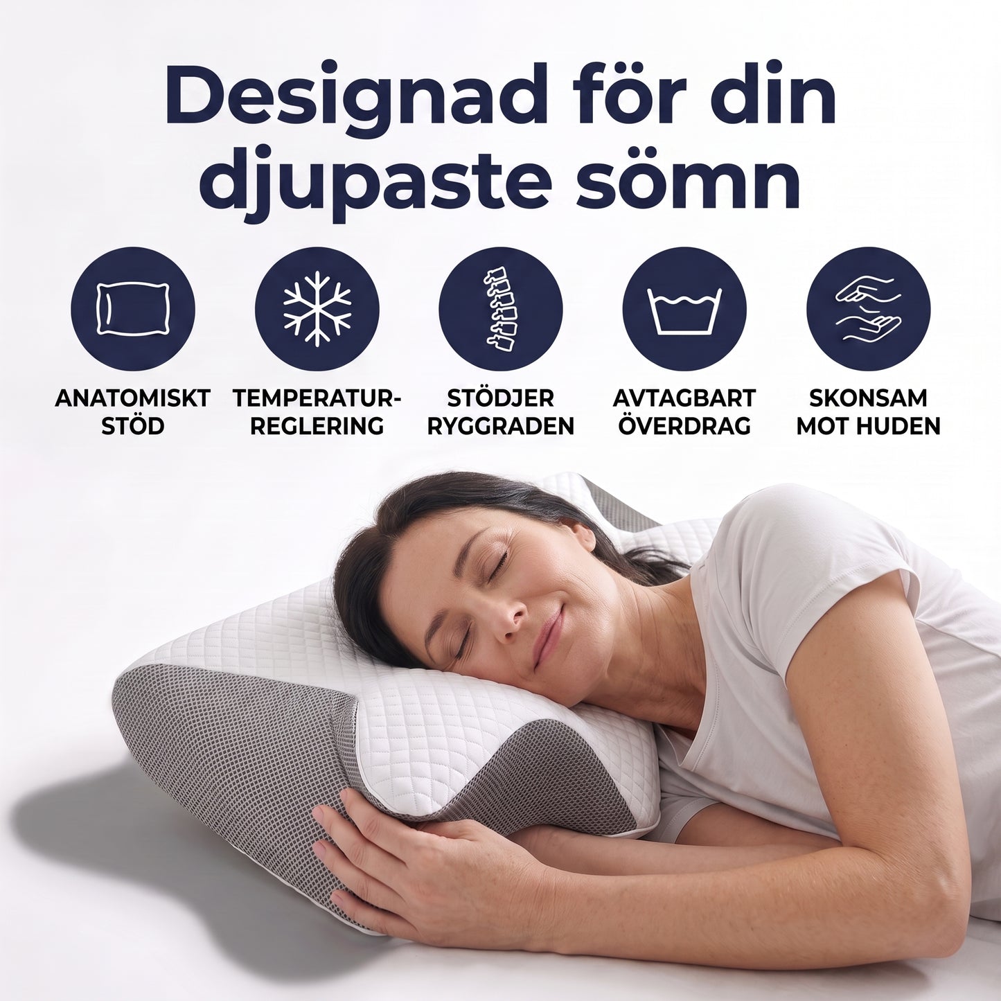 Nordkudden - Ergonomisk kudde